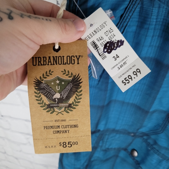 URBANOLOGY | plaid shorts - Picture 7 of 7